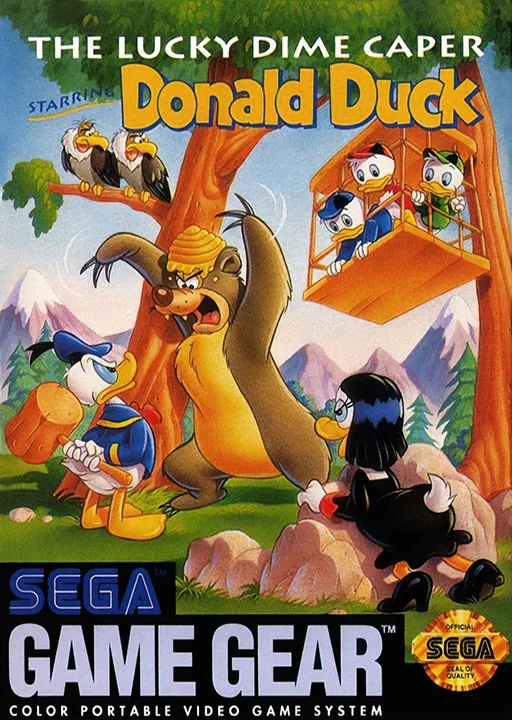 Обложка игры Lucky Dime Caper Starring Donald Duck, The